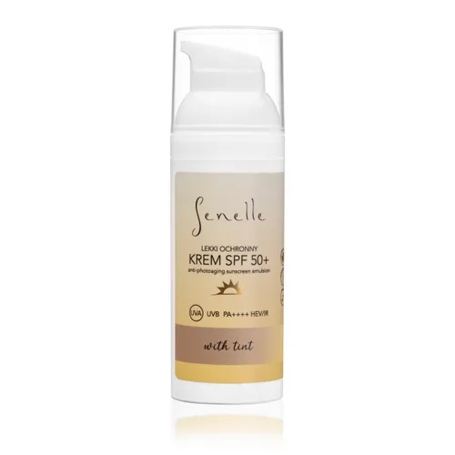 Senelle Lekki ochronny krem z pigmentem SPF50+ - 2