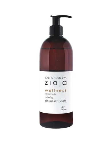 Ziaja Baltic Home Spa Wellness, Oliwka do masażu `Kokos i migdał`