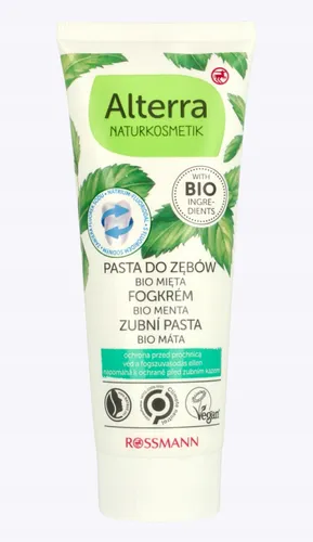 Alterra Bio-Minze Zahncreme (Pasta do zębów `Bio Mięta` (nowa wersja))