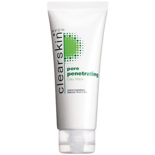 Avon Clearskin, Pore Penetrating, Clay Mask (Maseczka głęboko oczyszczająca pory z glinką i kwasem salicylowym 0,5%)