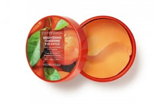 Holika Holika Eyefessional,  Brightening Tangerine Eye Patch (Płatki pod oczy)