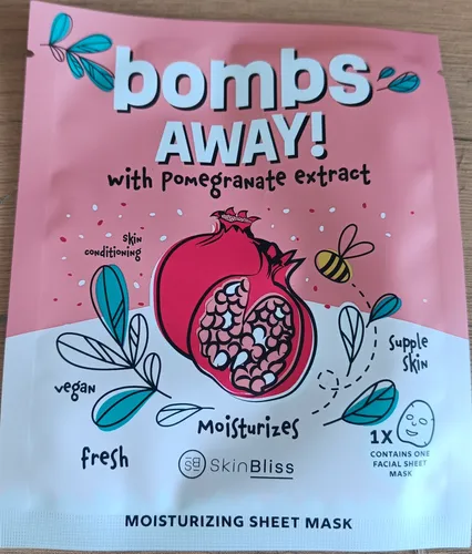 Action Bombs Away Face Mask with Pomegranate Extraxt (Maseczka na twarz z wyciągiem z granatu) - 1