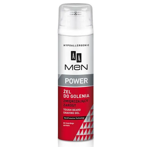 AA Men, Power, Żel do golenia zmiękczający zarost