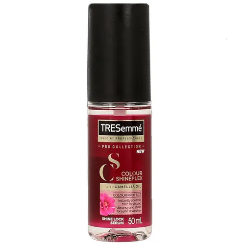 TRESemme Pro Collection, Colour Complex Shine Lock Serum with Camellia Oil (Serum nabłyszczające z olejkiem z kamelii do włosów farbowanych)