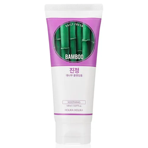 Holika Holika Daily Fresh Bamboo Cleansing Foam (Oczyszczająca pianka do twarzy z ekstraktem z soku liści bambusa)