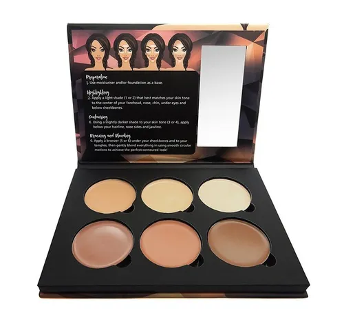 W7 Lift and Sculpt, Cream Contour Kit (Paleta do konturowania twarzy)