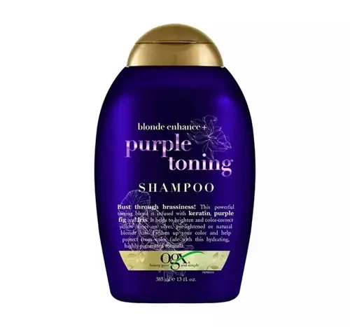 Organix Salon Technology, Purple Toning Shampoo (Szampon do włosów farbowanych, blond i rozjaśnianych)