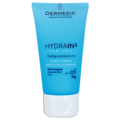 Dermedic Hydrain 3 Hialuro, Peeling enzymatyczny - 3