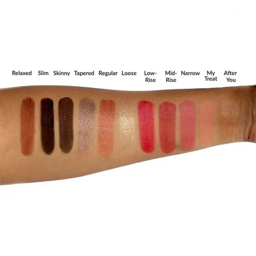 The Balm The Total Package, Denim Boyfriend Material Palette (Kieszonkowy zestaw do makijażu twarzy) - 3