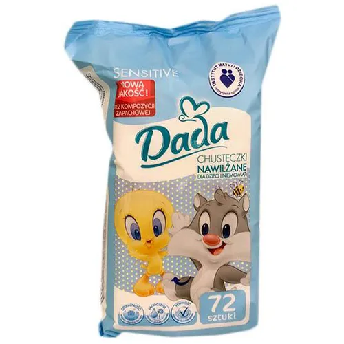 Dada Naturals, Chusteczki nawilżane dla dzieci i niemowląt (różne rodzaje) (stara wersja) - 3