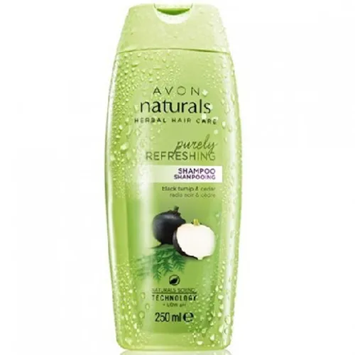 Avon Naturals, Black Turnip & Cedar Shampoo (Szampon wzmacniający `Czarna rzepa i cedr`)