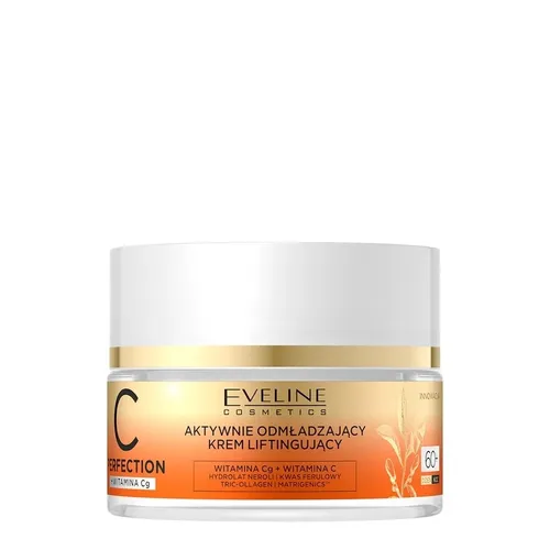 Eveline Cosmetics C Perfection + Witamina Cg, Aktywnie odmładzający krem liftingujący 60+ - 2
