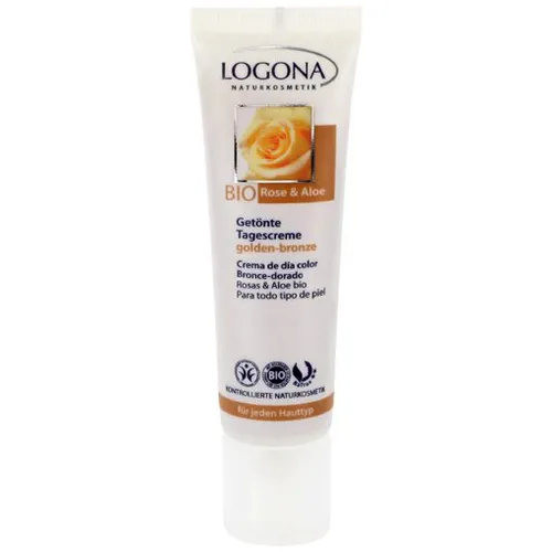 Logona Getonte Tagescreme [Tinted Day Creme] (Krem nawilżająco- tonujący)