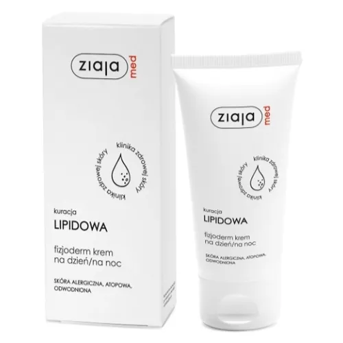 Ziaja Kuracja lipidowa, Fizjoderm, Krem na dzień/noc (nowa wersja)