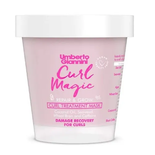 Umberto Giannini Curl Magic, Repair & Glow Curl Treatment Mask (Maska wzmacniająco - regenerująca)