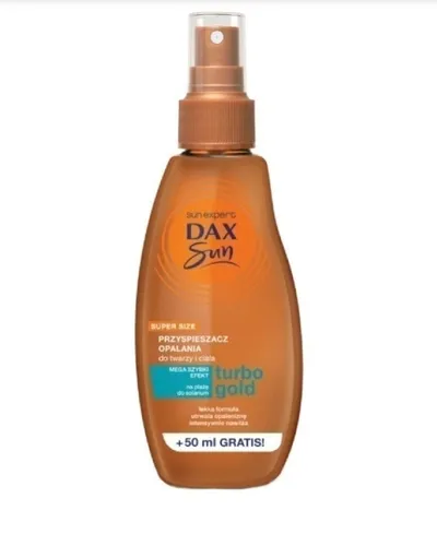 Dax Sun Przyspieszacz opalania `Turbo Gold` (nowa wersja) - 2