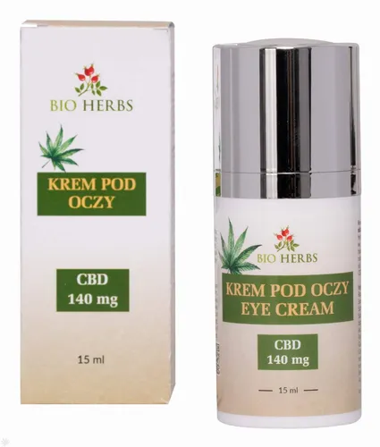Bio Herbs Cannabis Sativa, Krem pod oczy