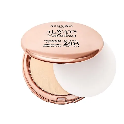 Bourjois Always Fabulous, Powder Foundation SPF20 (Ultralekki puder kryjący)