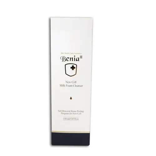 Benia New Cell Milk Foam Cleanser (Pianka do mycia twarzy z mleka komórkowego) - 2