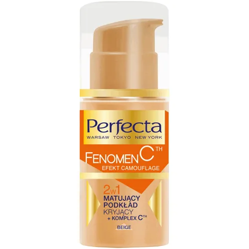 Perfecta Fenomen C, Matujący podkład kryjący + kompleks C 2 w 1