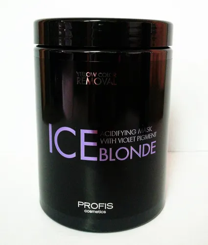 Profis Cosmetics Ice Blonde Acidifying Mask (Maska do włosów siwych i blond)