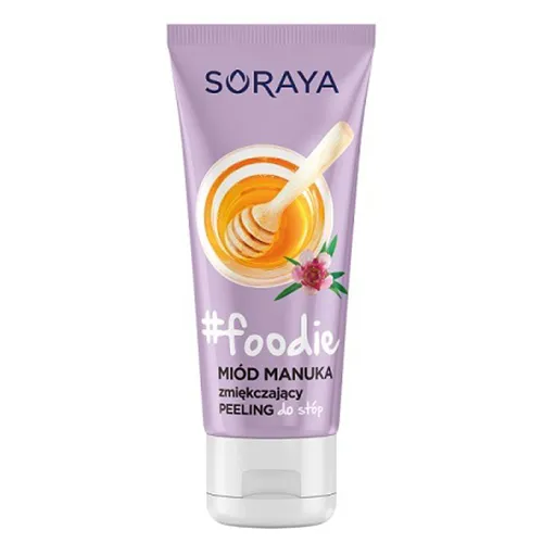 Soraya # Foodie, Zmiękczający peeling do stóp ` Miód Manuka`