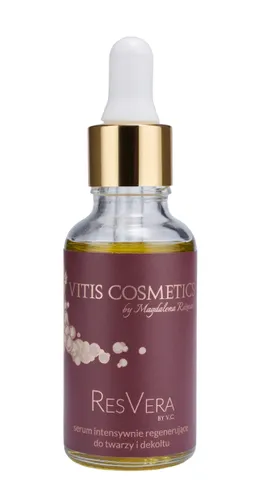 Vitis Cosmetics by Magdalena Różniak ResVera by V.C., Serum intensywnie regenerujące do twarzy i dekoltu - 1
