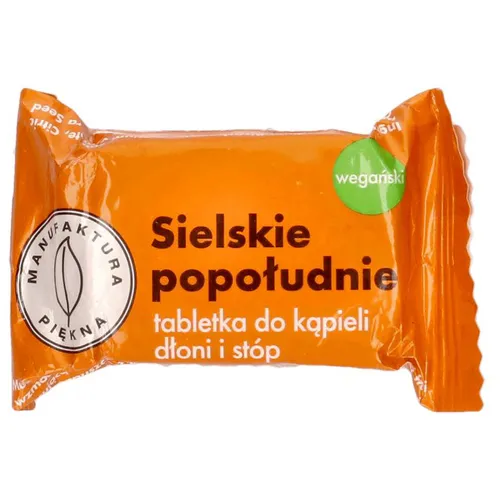 Manufaktura Piękna Tabletka do kąpieli dłoni i stóp `Sielskie popołudnie`