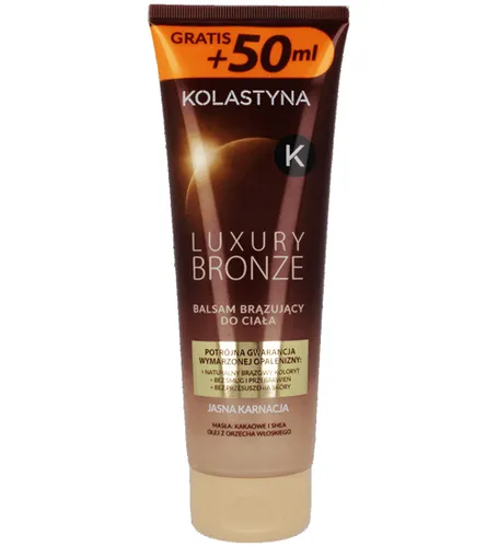 Kolastyna Luxury Bronze, Balsam brązujący do ciała (stara wersja)