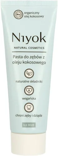 Niyok Pasta do zębów z oleju kokosowego `Ice mint`