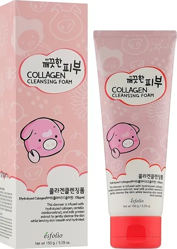 Esfolio Collagen Cleanising Foam (Kolagenowa oczyszczająca pianka do twarzy)