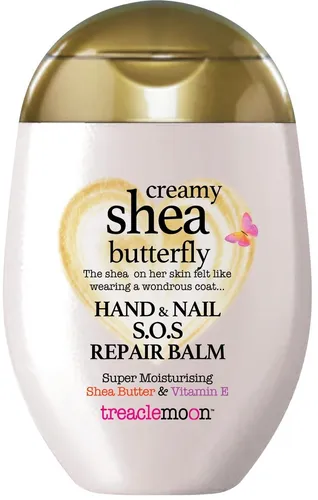 Treaclemoon Hand & Nail S.O.S Repair Balm, Creamy Shea Butterfly Hand Cream (Regenerujący krem do rąk i paznokci z masłem shea)