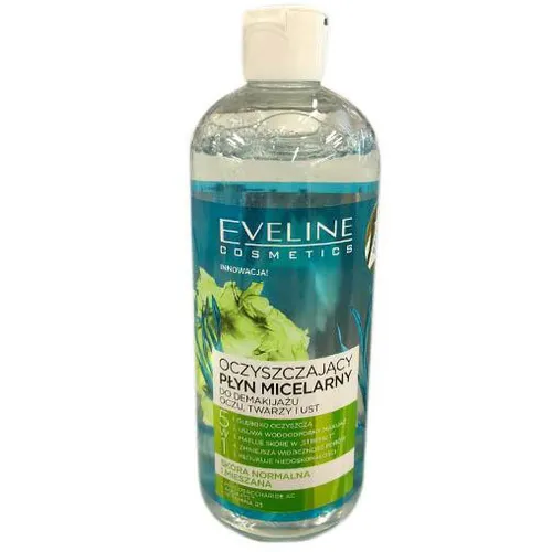 Eveline Cosmetics Oczyszczający płyn micelarny do demakijażu oczu, twarzy i ust 5 w 1 - 1