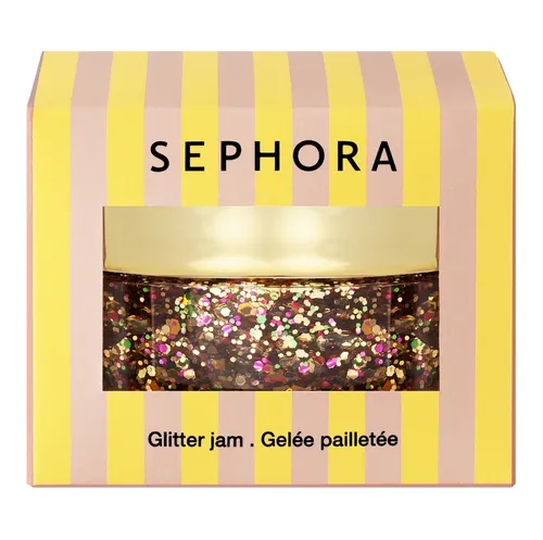 Sephora Collection, Under The Sun, Glitter Jam (Galaretka z kolorowym brokatem do twarzy i ciała)
