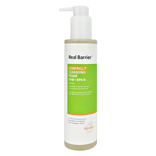 Atopalm Real Barrier, Control-T Cleansing Foam (Oczyszczająca Pianka do Twarzy)