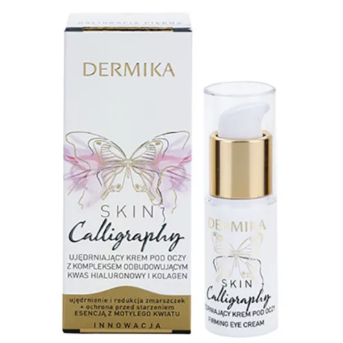 Dermika Skin Calligraphy, Ujędrniający krem pod oczy z kompleksem odbudowującym