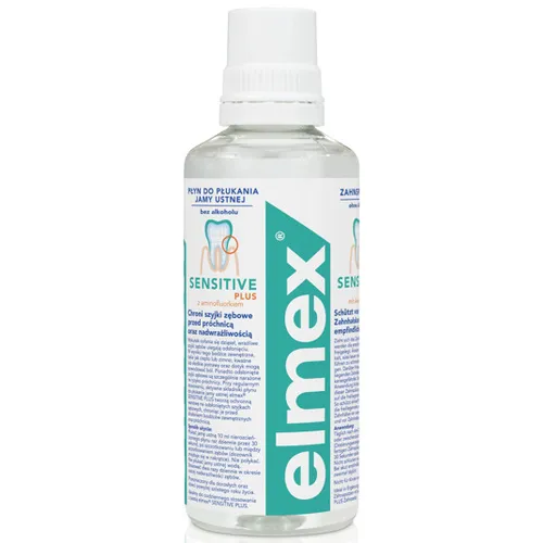 Elmex Sensitive Plus, Płyn do płukania jamy ustnej z aminofluorkiem - 2