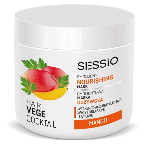 Sessio Hair Vege Cocktail, Nourishing Mask (Emolientowa maska odżywcza)