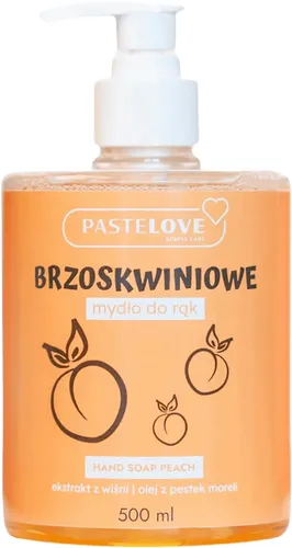 Pastelove Mydło w płynie brzoskwiniowe