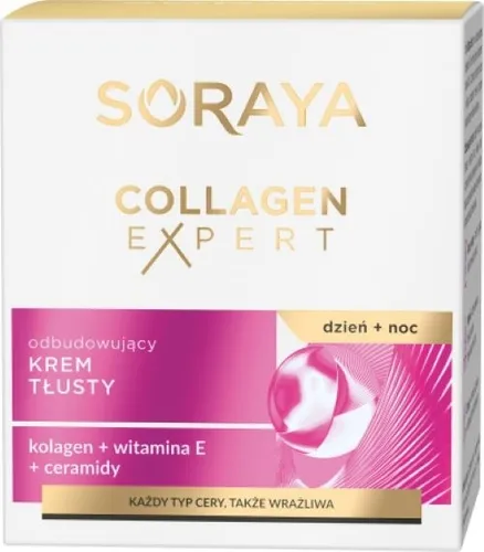 Soraya Collagen Expert, Odbudowujący krem tłusty