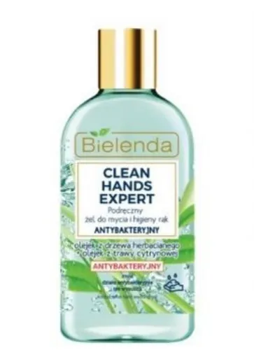 Bielenda Clean Hands Expert, Antybakteryjny żel do mycia i higieny rąk - 2