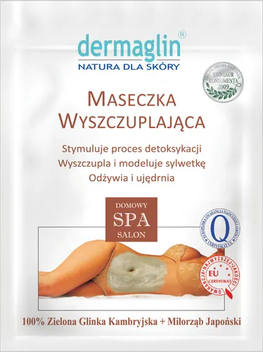 Dermaglin Maseczka na brzuch i biodra wyszczuplająca - 1