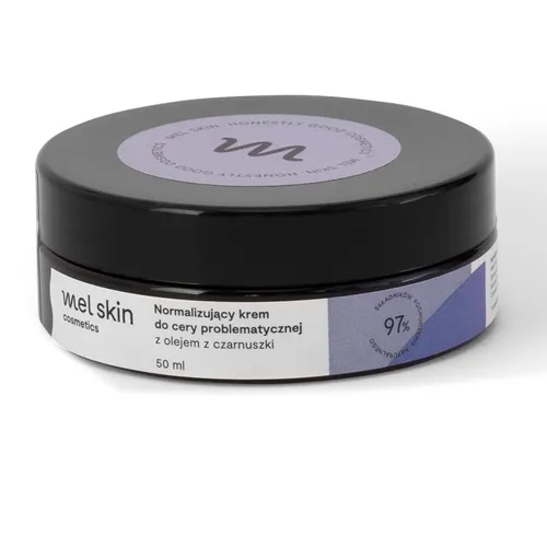 Mel Skin Cosmetics Normalizujący krem do cery problematycznej z olejkiem z czarnuszki