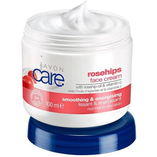 Avon Care, Rosehips, Smoothing and Energising Face Cream (Wygładzająco - rewitalizujący krem do twarzy z płatkami róży)