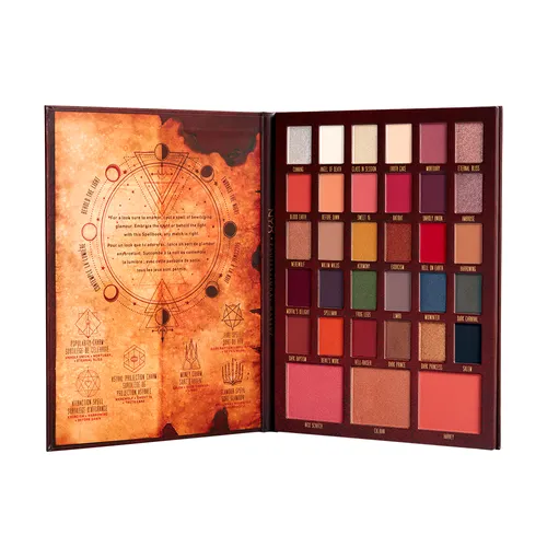 NYX Professional Makeup Nyx x Netflix, Chilling Adventures of Sabrina Part 3 Spelbook  Eyeshadow Palette (Paleta do makijażu) - 1