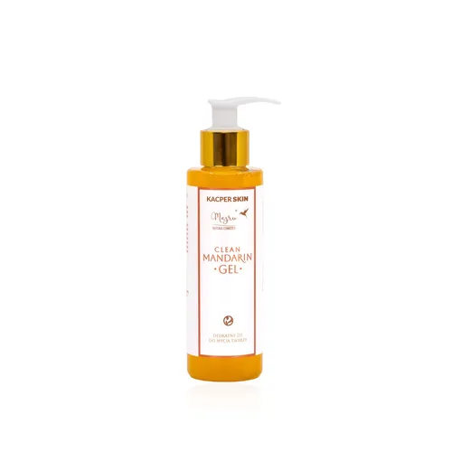 Majru Majru x Kacper Skin, Clean Mandarin Gel (Mandarynkowy delikatny żel do mycia twarzy)