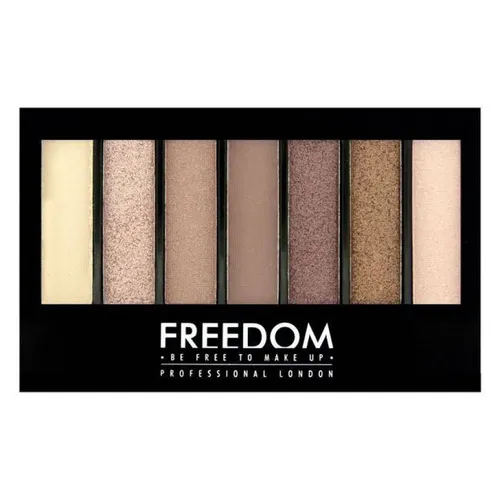 Freedom Makeup London Pro Shade & Brighten, Stunning Rose Kit (Paleta 6 cieni do powiek)