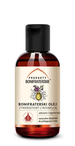 Produkty Bonifraterskie Bonifraterski olej żywokostowy z boswellią