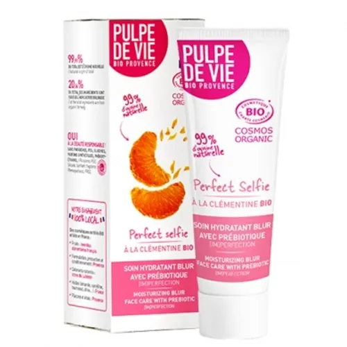 Pulpe de Vie Perfect Selfie, Soin Hydratant Blur Avec Prebiotique (Krem nawilżający z probiotykiem)