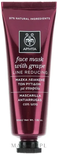 Apivita Face Mask Line Reducing with Grape (Przeciwzmarszczkowa maseczka z ekstraktem z winogron)